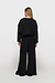 10Days Black wide leg pants crepe