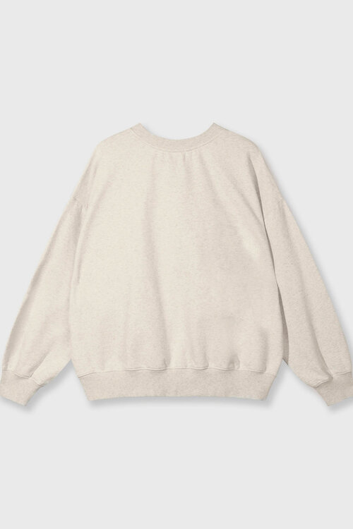 10Days Soft White Melee baseball sweater 10DAYS