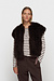10Days deep wine the Bobbie gilet