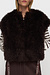 10Days deep wine the Bobbie gilet