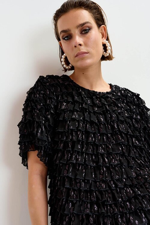 Essentiel Antwerp Ruffle Blouse