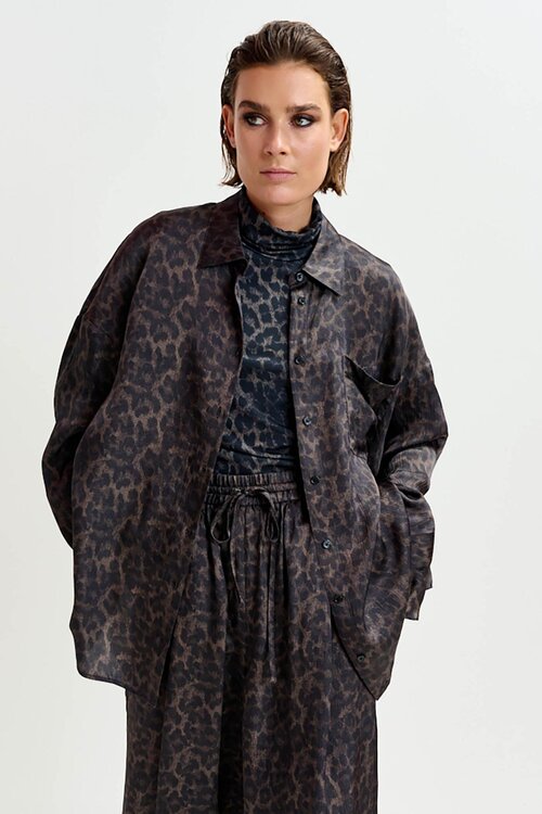 Essentiel Antwerp Oversized Ruffle Blouse