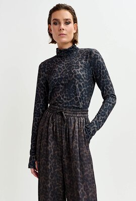 Essentiel Antwerp T-shirt Printed Turtleneck