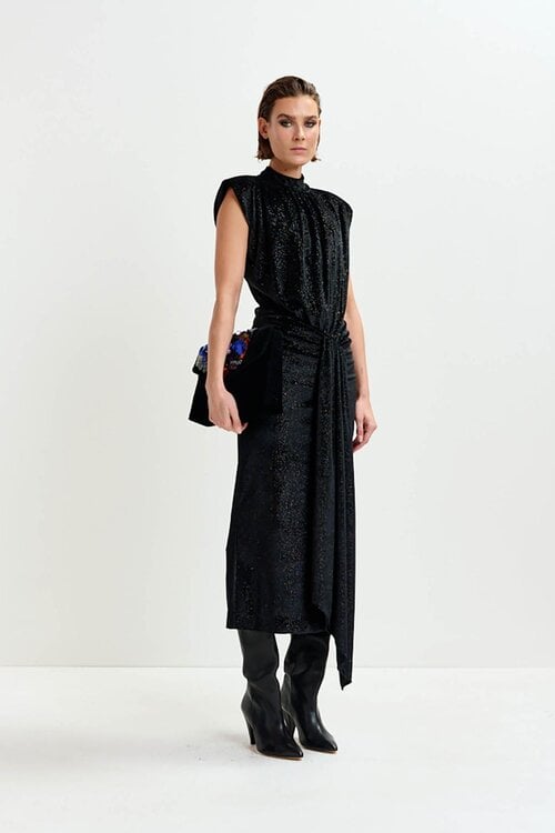 Essentiel Antwerp Velvet Jurk