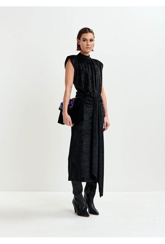 Essentiel Antwerp Velvet Jurk