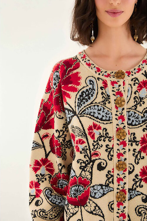 Farm Rio Sand Vest Francesca