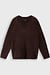 10Days deep wine v-neck knit sweater