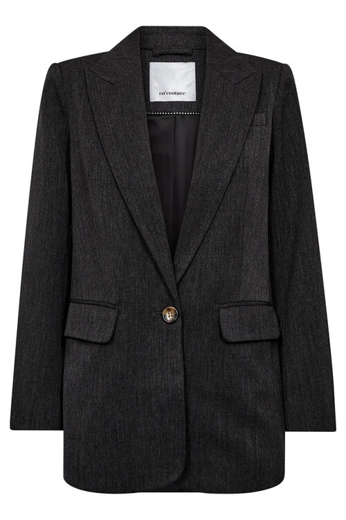 Co'couture Donkergrijs Susie Blazer