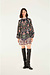 Farm Rio Zwart Mini Jurk