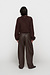 10Days deep wine faux leather pants