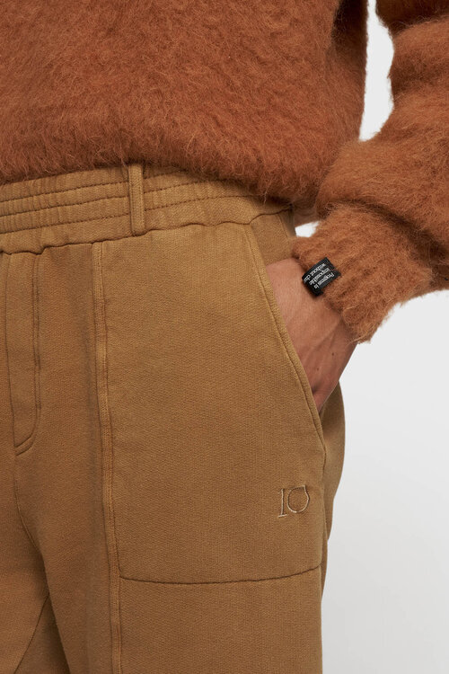 10Days Camel cargo jogger fleece