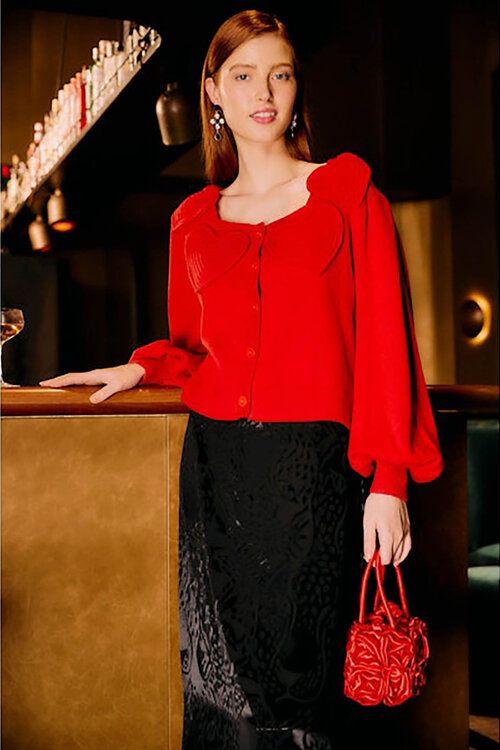 Farm Rio Rood Vest