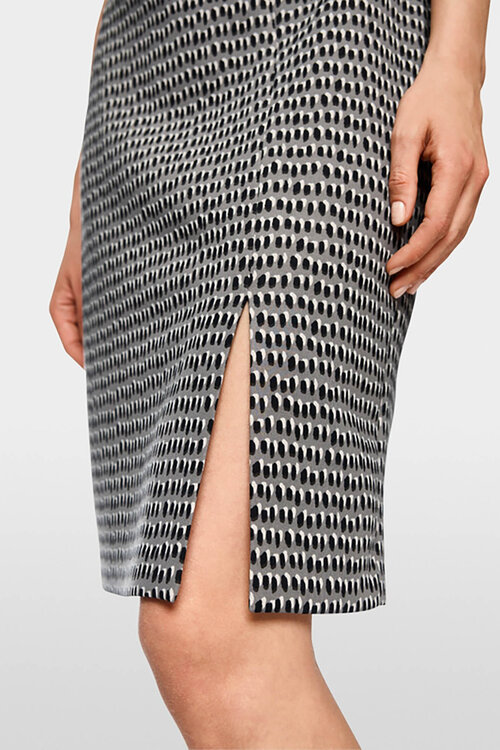 Marc Cain Grijs Jurk