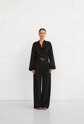 Club L'avenir Black Blouse