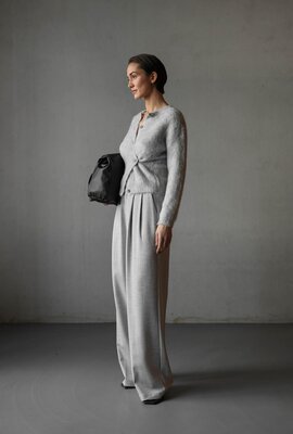 Club L'avenir Light Grey Melee Trui