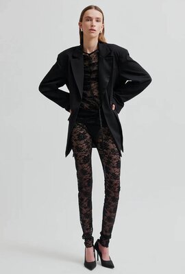 Second Female Black Social Legging