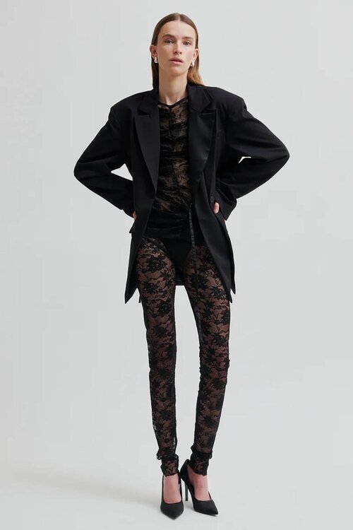 Second Female Black Social Legging