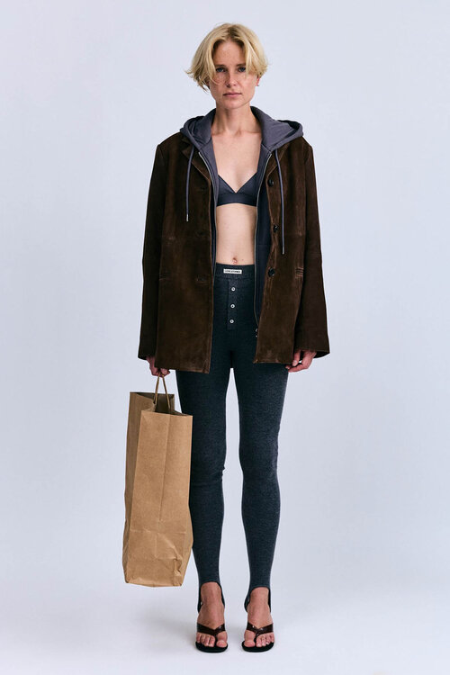 Love Stories Grijs John Legging Gebreid