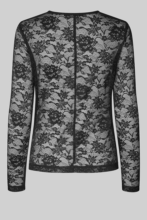 Second Female Black Social Tee