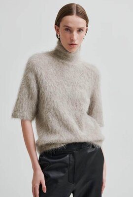 Second Female Sand Karla Knit SS