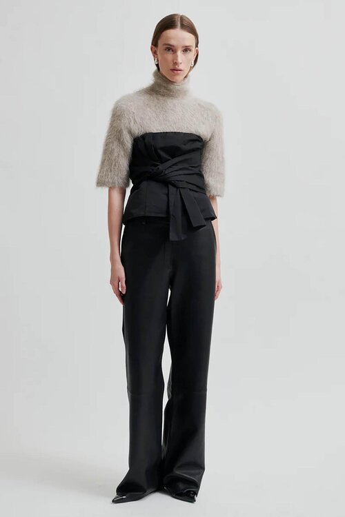 Second Female Sand Karla Knit SS