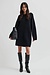 Second Female Black Gabby Knit Jurk