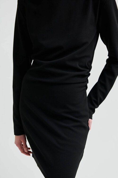 Second Female Zwart Koa Mini Jurk