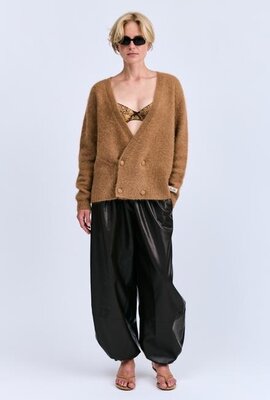 Love Stories Camel Iris gebreid Vest
