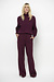 Dante 6 Bordeaux Marenna Asymmetrical Sweater