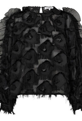 Co'couture Black Syra Structure Blouse Co'couture Black Syra Structure Blouse