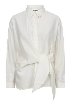 Co'couture Off White Idina Tie Shirt Co'couture Off White Idina Tie Shirt