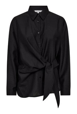 Co'couture Black Idina Tie Shirt Co'couture Black Idina Tie Shirt