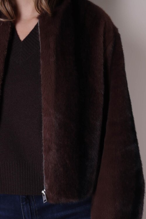 Studio AR by Arma Bruin Celeste Faux Mink Jack