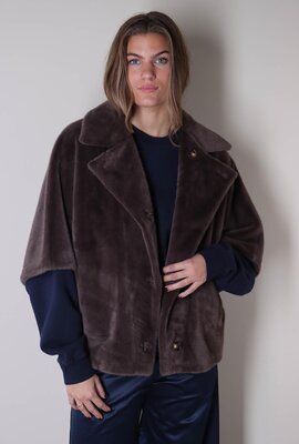 Studio AR by Arma Bruin Avy Faux Lacon Bodywarmer Studio AR by Arma Bruin Avy Faux Lacon Bodywarmer