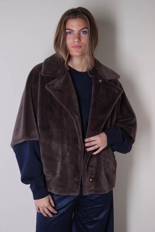 Studio AR by Arma Bruin Avy Faux Lacon Bodywarmer