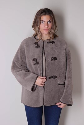 Studio AR by Arma Taupe Avery teddy wol jack Studio AR by Arma Taupe Avery teddy wol jack