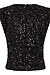 Co'couture Black Roslyn Sequin Top