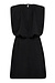 Co'couture Black Falcon Pleat Mini Dress