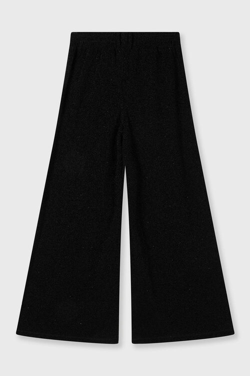 10Days Black wide leg jogger sparkle