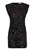 Co'couture Black Roslyn Sequin Dress
