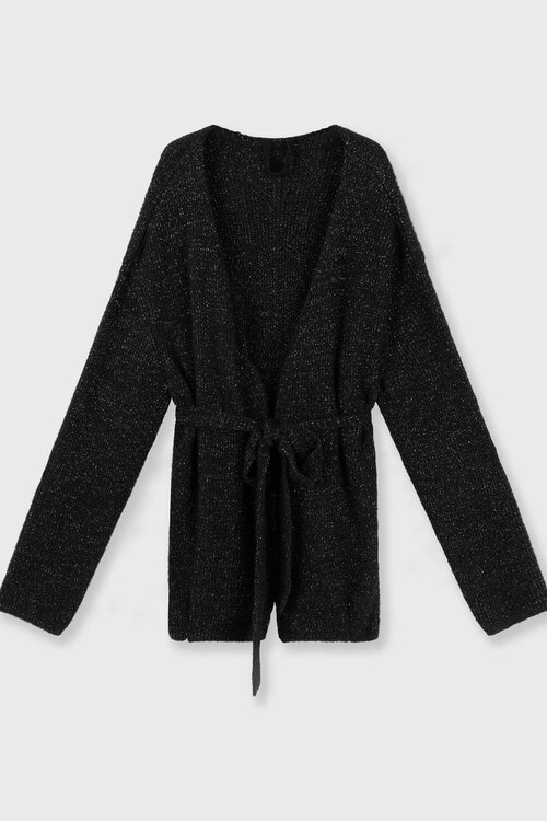 10Days Black short cardigan sparkle