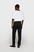 10Days Black slim pants pinstripe