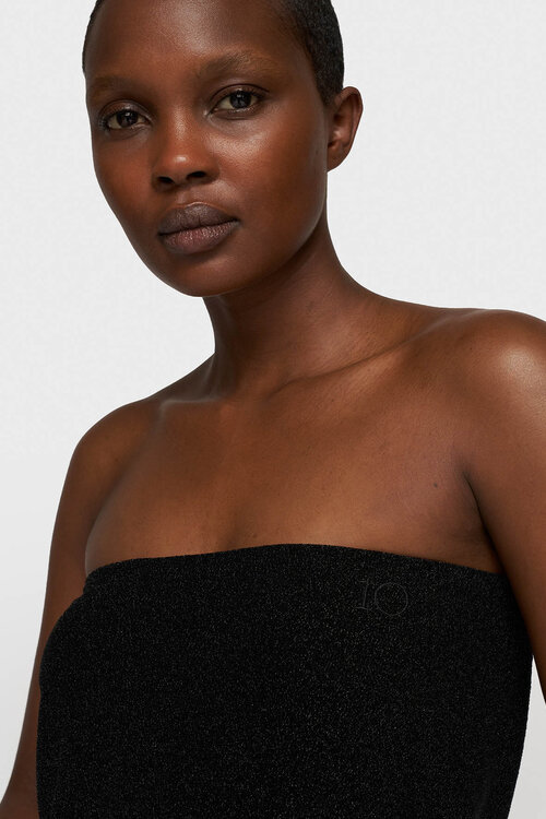 10Days Black tube dress sparkle