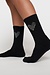 10Days Black socks heart