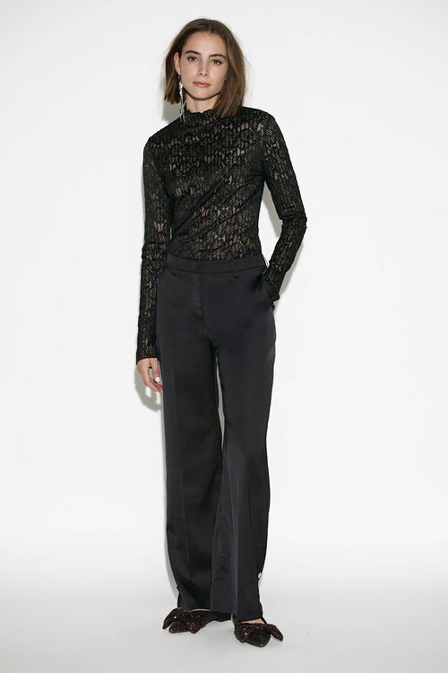 Dante 6 Black Dunja Lace Top