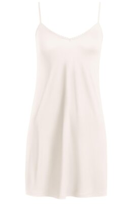 Hanro Off White Satin de Luxe onderjurk
