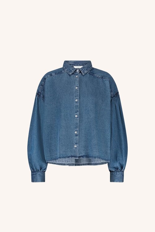 By Bar Denim Blouse