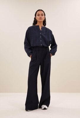 By Bar Navy Pantalon