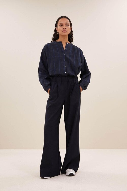 By Bar Navy Pantalon