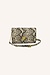 By Bar Snake Print Tas